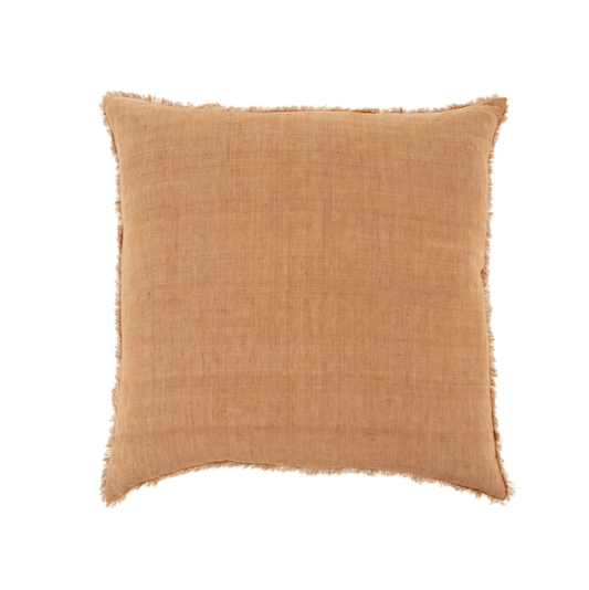 LINA LINEN PILLOW  - TERRACOTTA living-decorative-object Indaba trading co   
