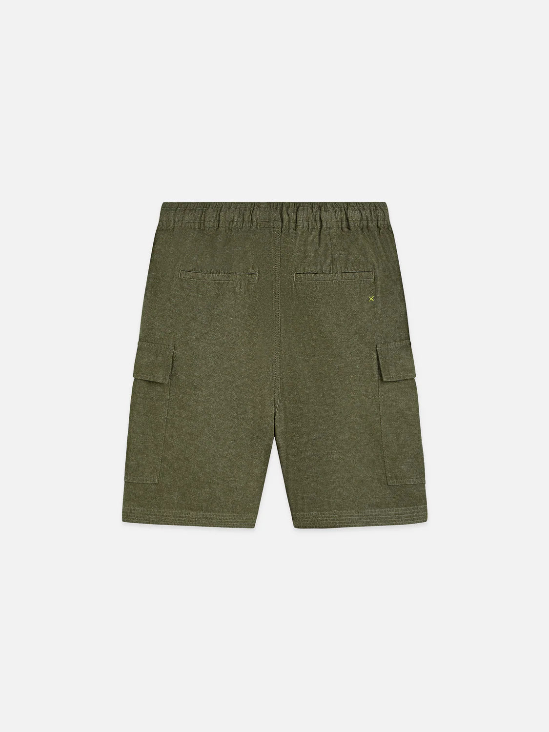 Linen-Blend Relaxed-Fit Cargo Bermuda Shorts Men Shorts Scotch Soda Homme Olive Night XXL
