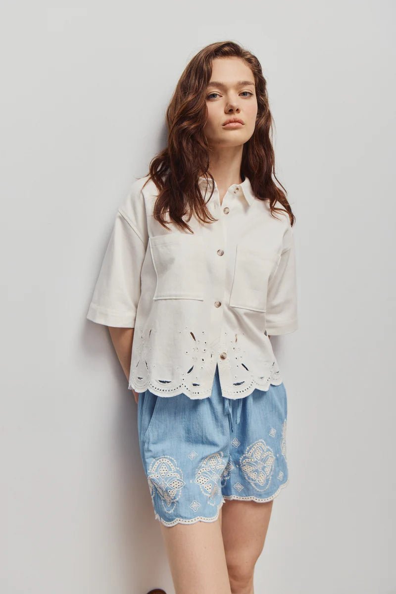LIOR SHORTS Shorts Melissa Nepton Lt Blue Denim S
