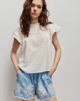 LIOR SHORTS Shorts Melissa Nepton Lt Blue Denim XS