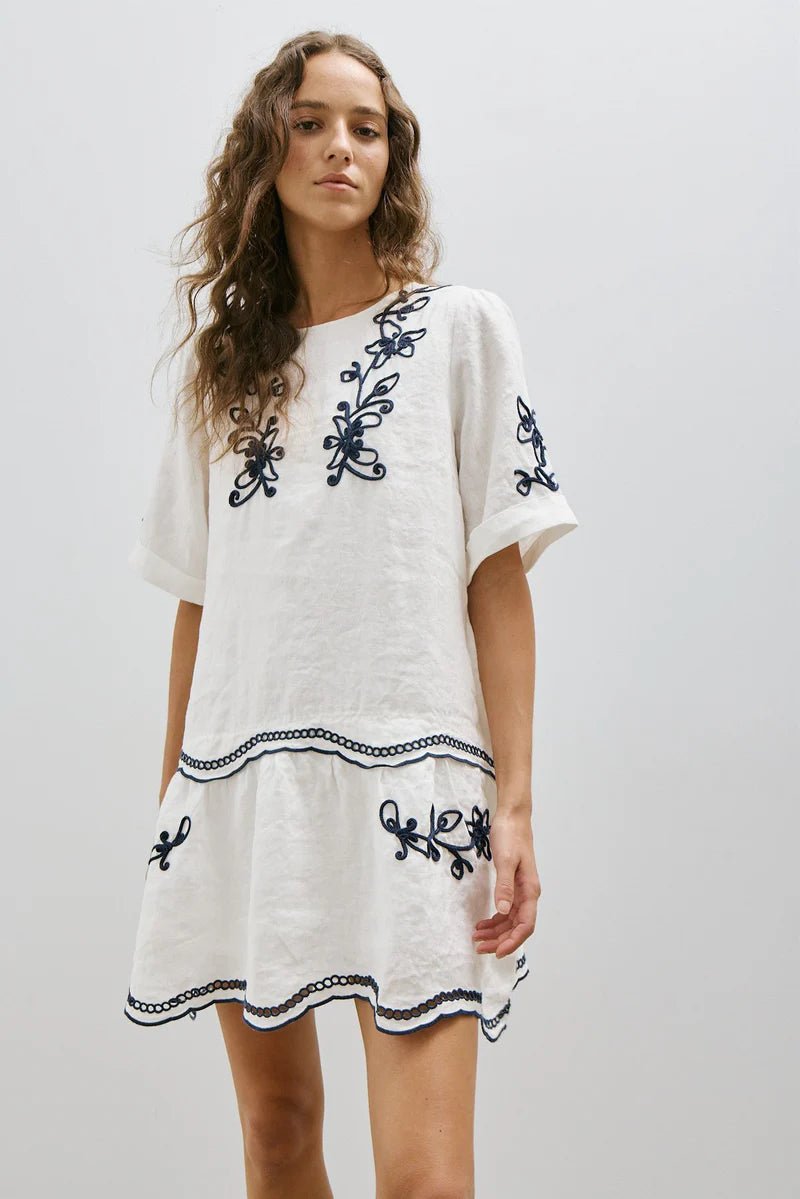 LIRIO DRESS Melissa Nepton OFF WHITE XS