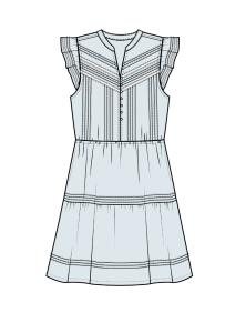 LITA DRESS Dresses Melissa Nepton Lt Super Bleached XS