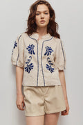LITO BLOUSE Blouses Melissa Nepton Lt Beige XS