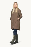 Long Quilted Jacket Woman ILSE JACOBSEN