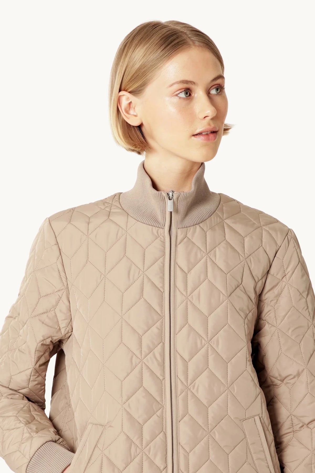 Long Quilted Jacket Woman ILSE JACOBSEN