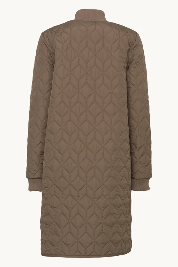Long Quilted Jacket Woman ILSE JACOBSEN