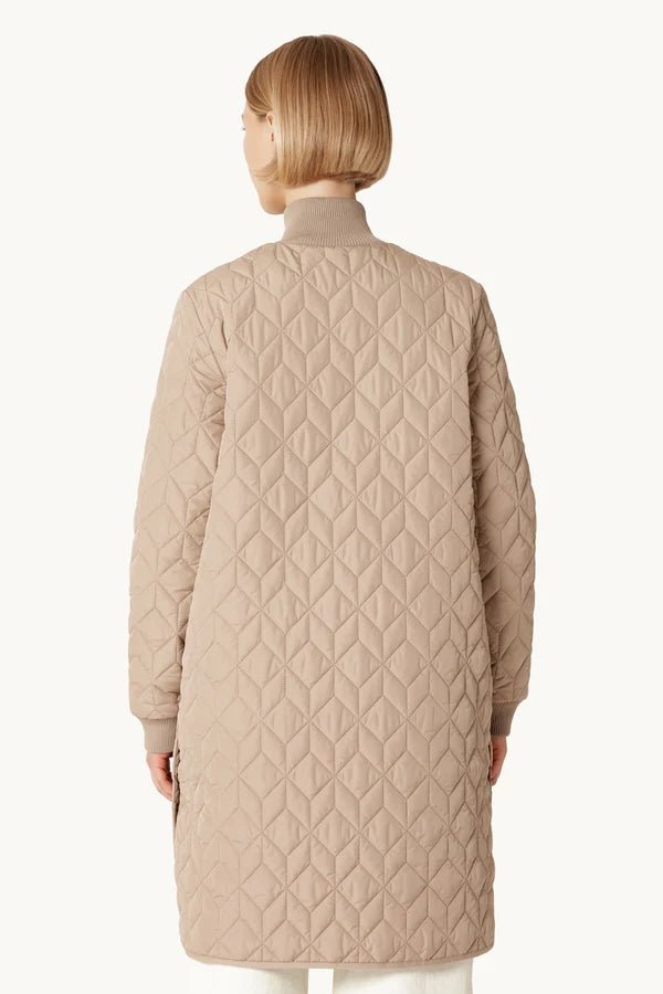 Long Quilted Jacket Woman ILSE JACOBSEN