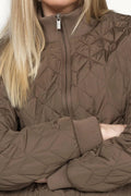Long Quilted Jacket Woman ILSE JACOBSEN