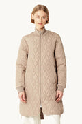 Long Quilted Jacket Woman ILSE JACOBSEN