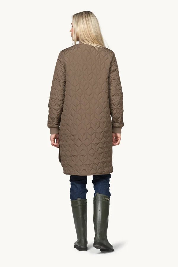 Long Quilted Jacket Woman ILSE JACOBSEN