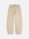 Loop High Rise Barrel Leg Denim Scotch Soda Femme Travertine 26/32