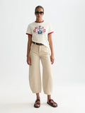 Loop High Rise Barrel Leg Denim Scotch Soda Femme Travertine 25/32