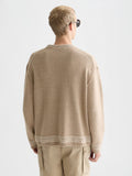Loose-Fit Jacquard Pullover Men Knitwear Scotch Soda Homme Amphora S