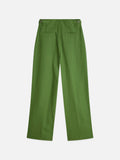 Lou - Lyocell High Rise Wide Leg Pant Trousers Scotch Soda Femme Garden Green 27/30