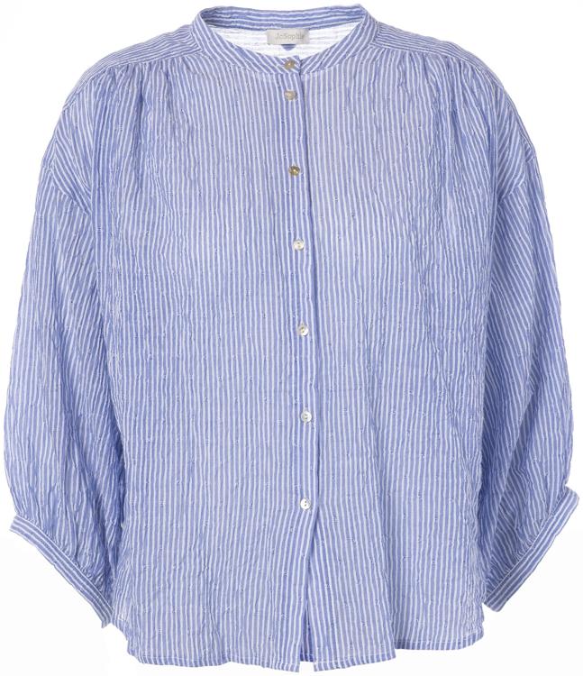 LUCCA BLOUSE Blouses JC Sophie RAYE BLEU 34