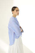 LUCCA BLOUSE Blouses JC Sophie RAYE BLEU 36