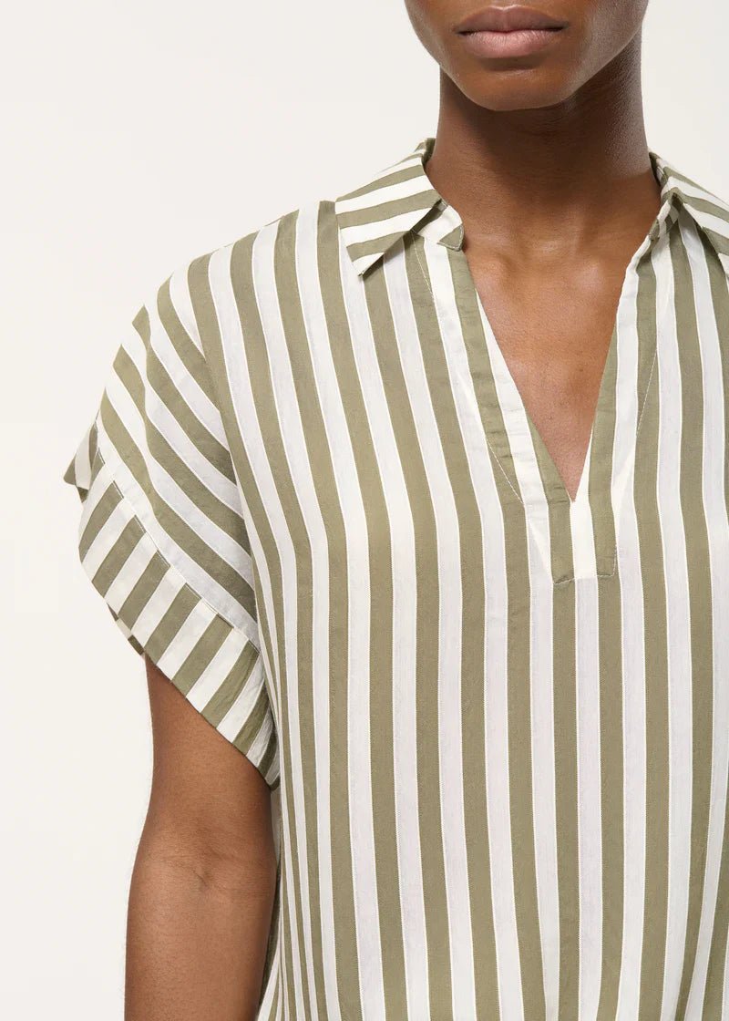 Ludel Top T-Shirts HUMILITY ARMY/OFF WHITE M
