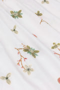 LUNA BLOUSE Blouses JC Sophie FLEURS VERTS 38