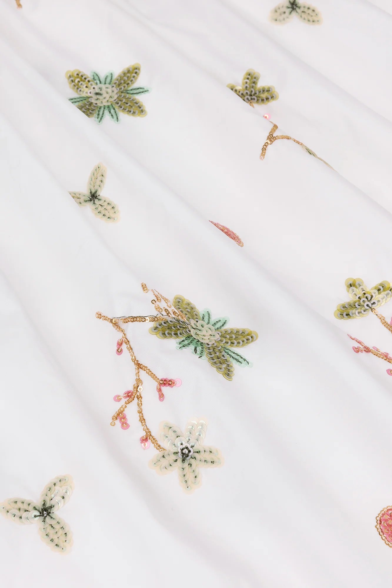LUNA BLOUSE Blouses JC Sophie FLEURS VERTS 38
