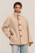 Lux Sherpa Jacket Woman VELVET XS SAND