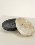 MARBLE SOAP DISH - WHITE SAVON Crusoe