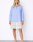 MARJO Dresses Notshy RAYURE BLEU XS