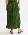 Micro Pleat Skirt Woman Scotch Soda Femme Garden Green L