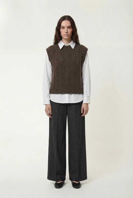 MINELO SWEATER Woman HUMILITY L/G Taupe