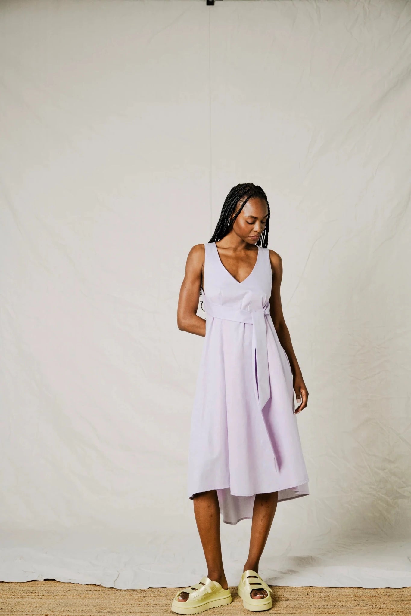 Montego Dress BODYBAG Lavender L