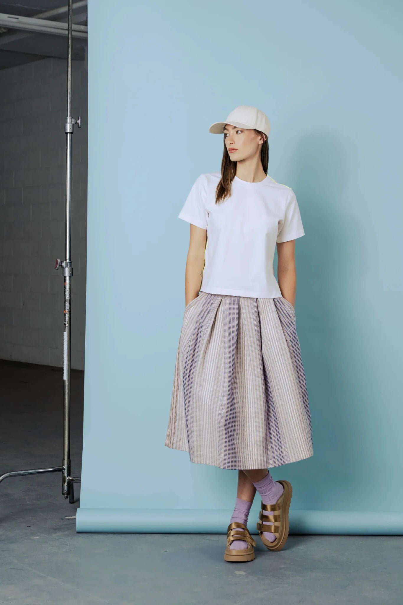 Montego Skirt Dresses BODYBAG Lavender XS
