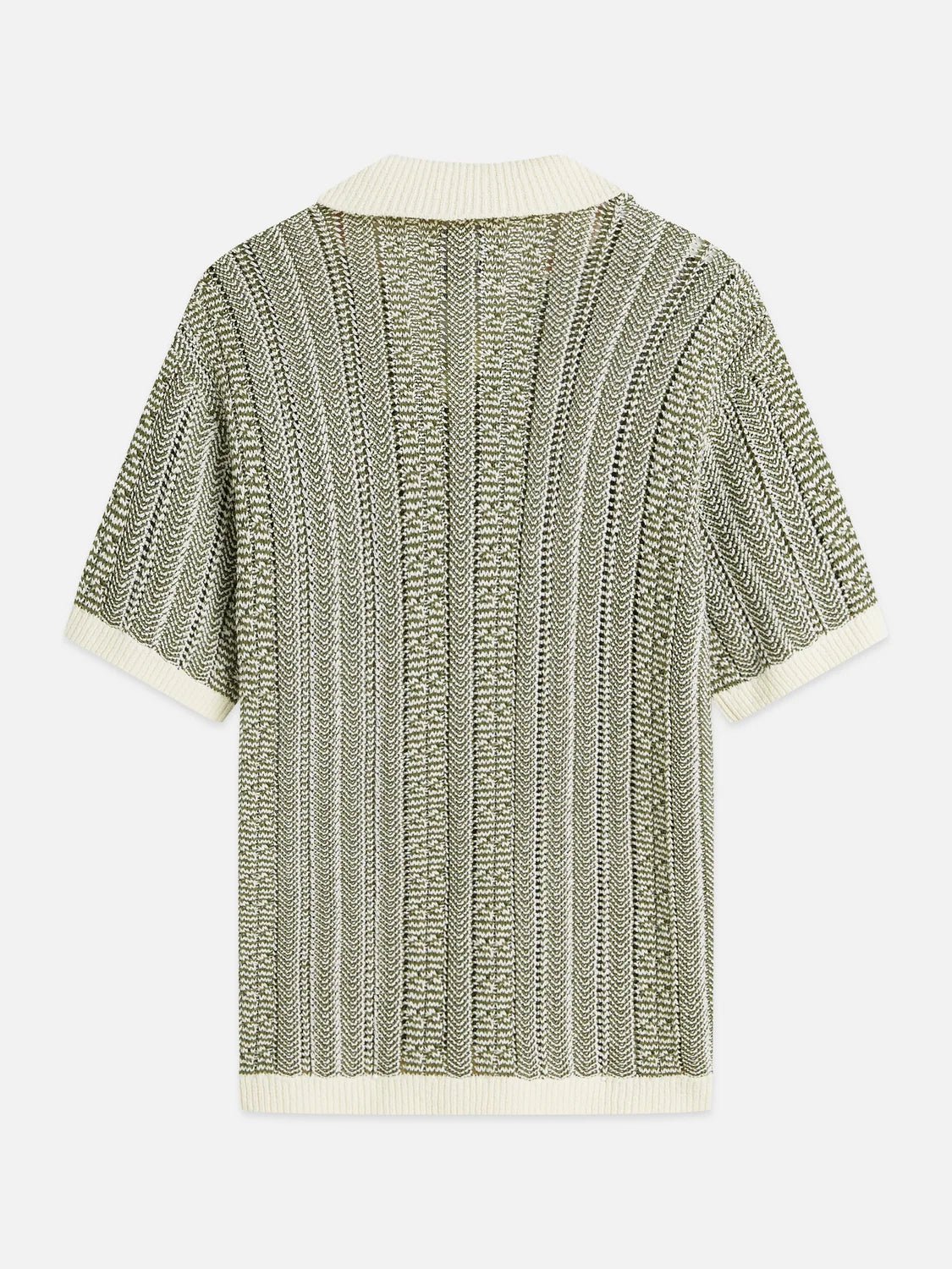 Multi Stitch Extra Dropped-Shoulder Polo Man Scotch & Soda Eggnog Melange XXL