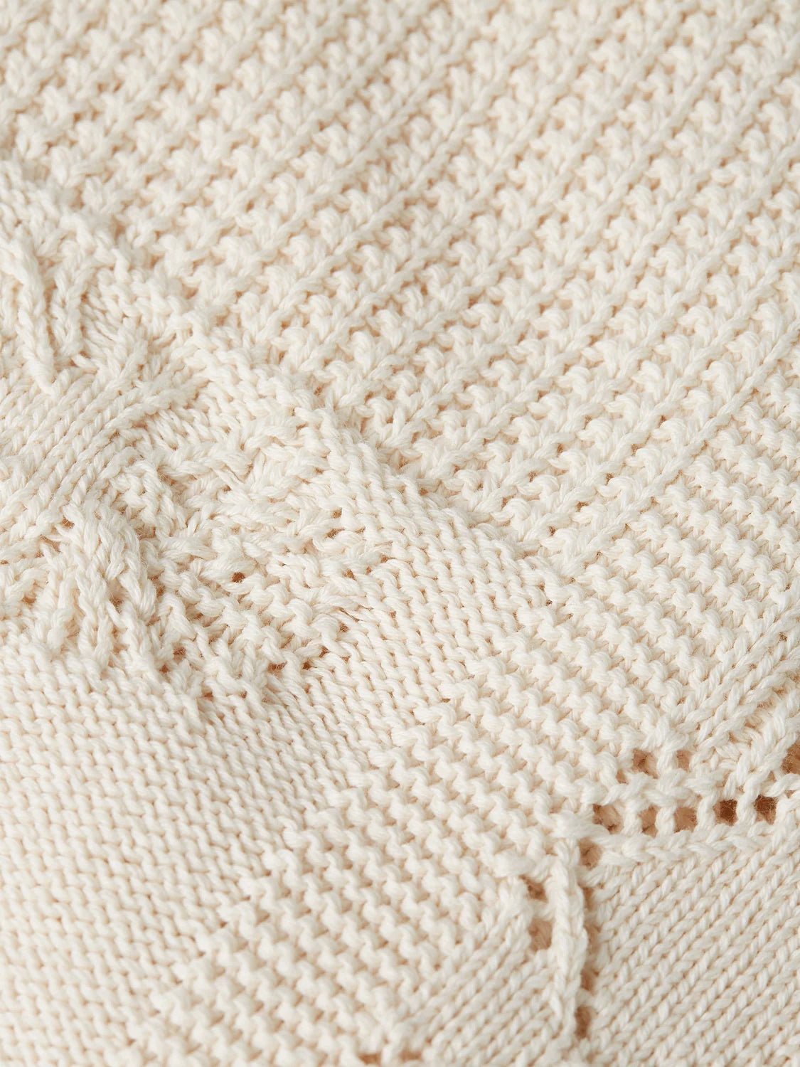 Multi Stitch Knitted Cardigan Man Scotch & Soda Eggnog XXL