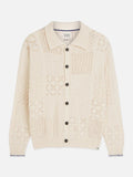 Multi Stitch Knitted Cardigan Man Scotch & Soda Eggnog XL