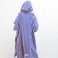 NARAM PONCHO Accessories BONGUSTA DAZZLING BLUE & ROSE One size