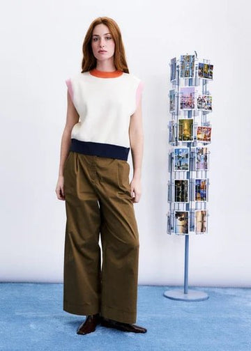 NORFOLK PANT Woman FRNCH MARRON GLACE XS