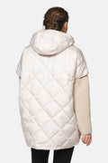 Padded Cape Woman ILSE JACOBSEN 043-SILVER-GREY XS/S