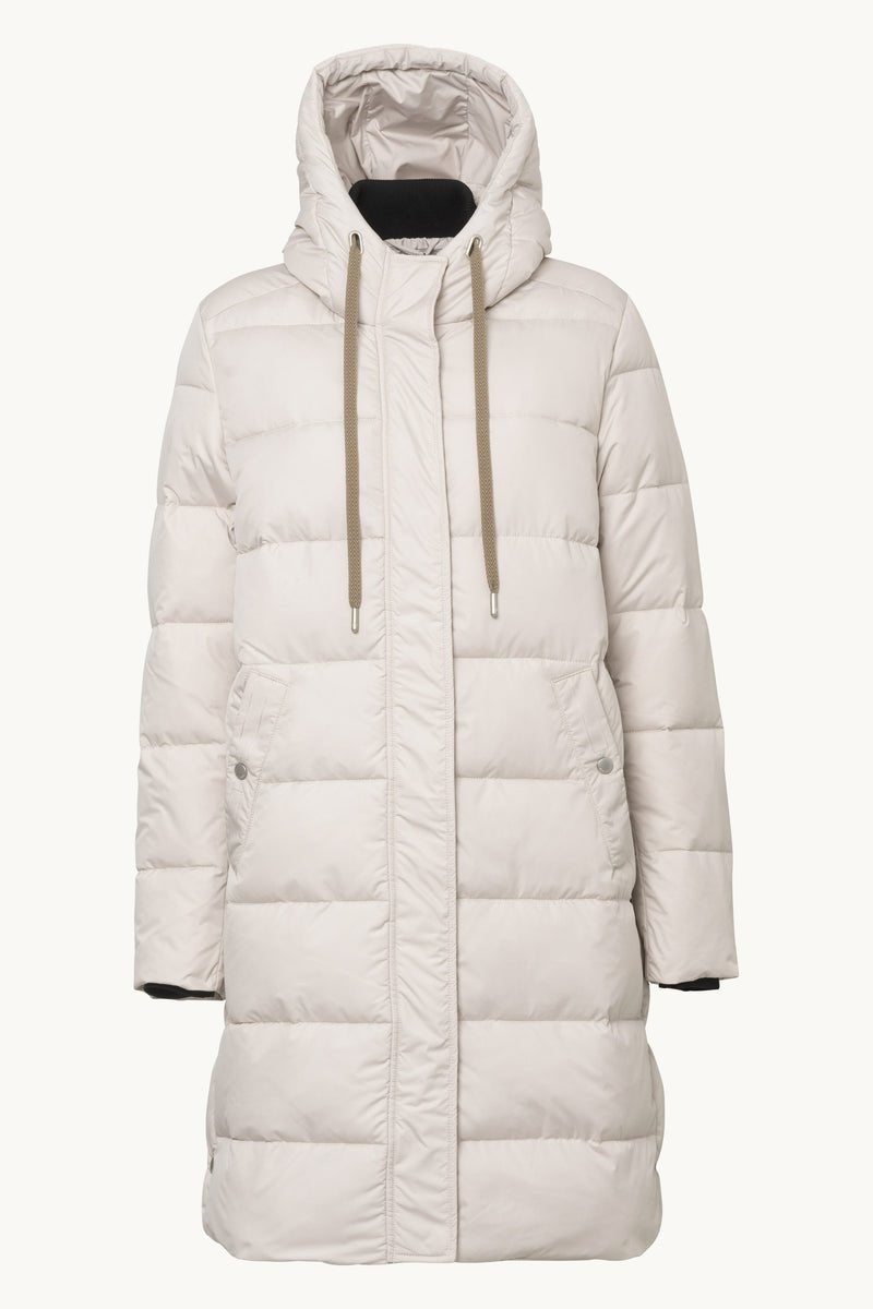 Padded Coat Woman ILSE JACOBSEN 043-SILVER-GREY 34