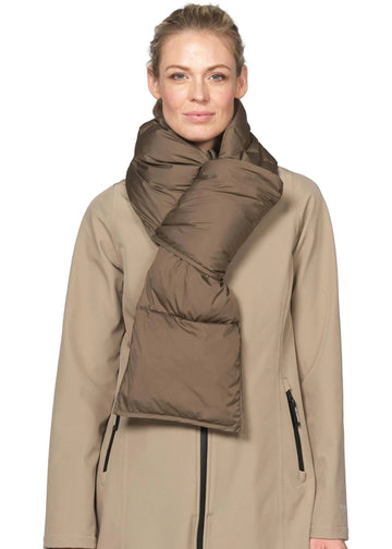 Padded Scarf 1 Woman ILSE JACOBSEN 206-MUD XS/S