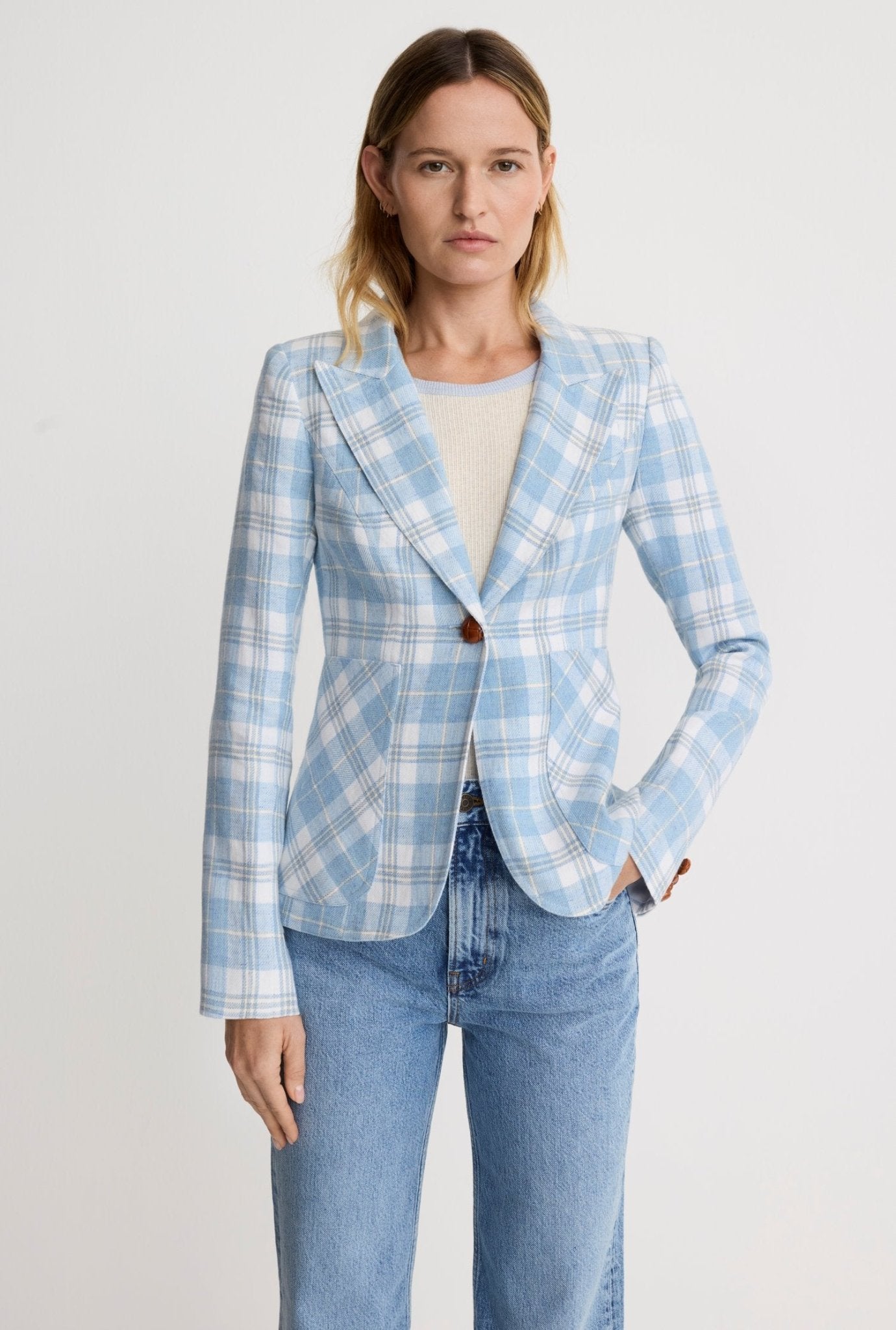 Patch Pocket Duchess Blazer Tailoring Smythe