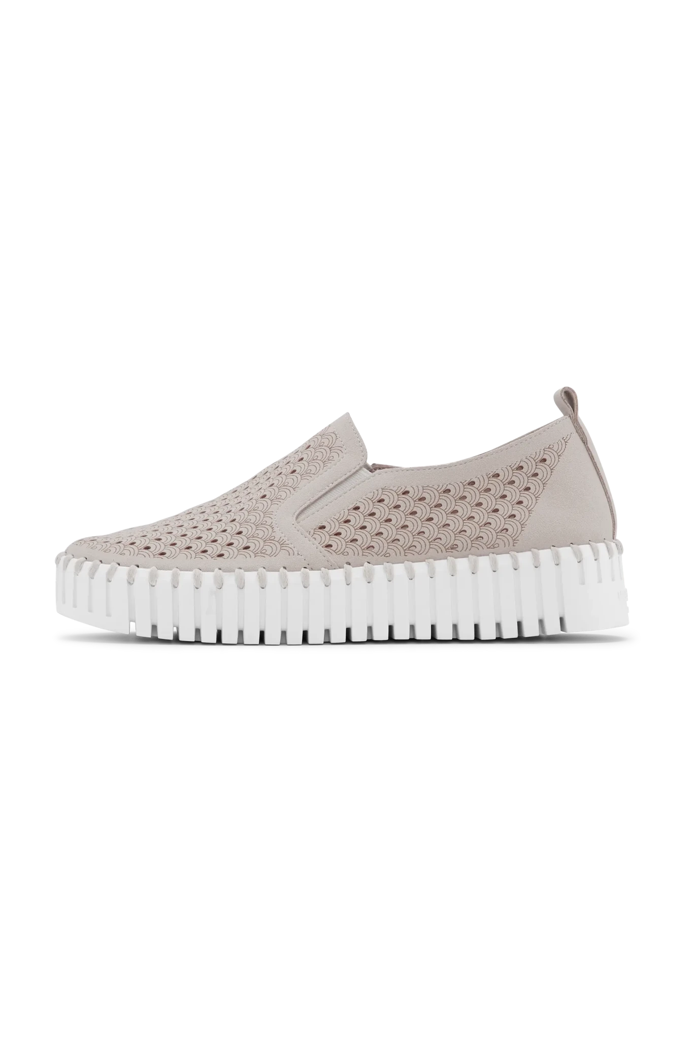 Platform Elastic Slip On With Cut Outs ILSE JACOBSEN Atmosphere 42