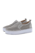 Platform Elastic Slip On With Cut Outs ILSE JACOBSEN Atmosphere 36