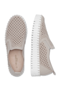 Platform Elastic Slip On With Cut Outs ILSE JACOBSEN Atmosphere 45