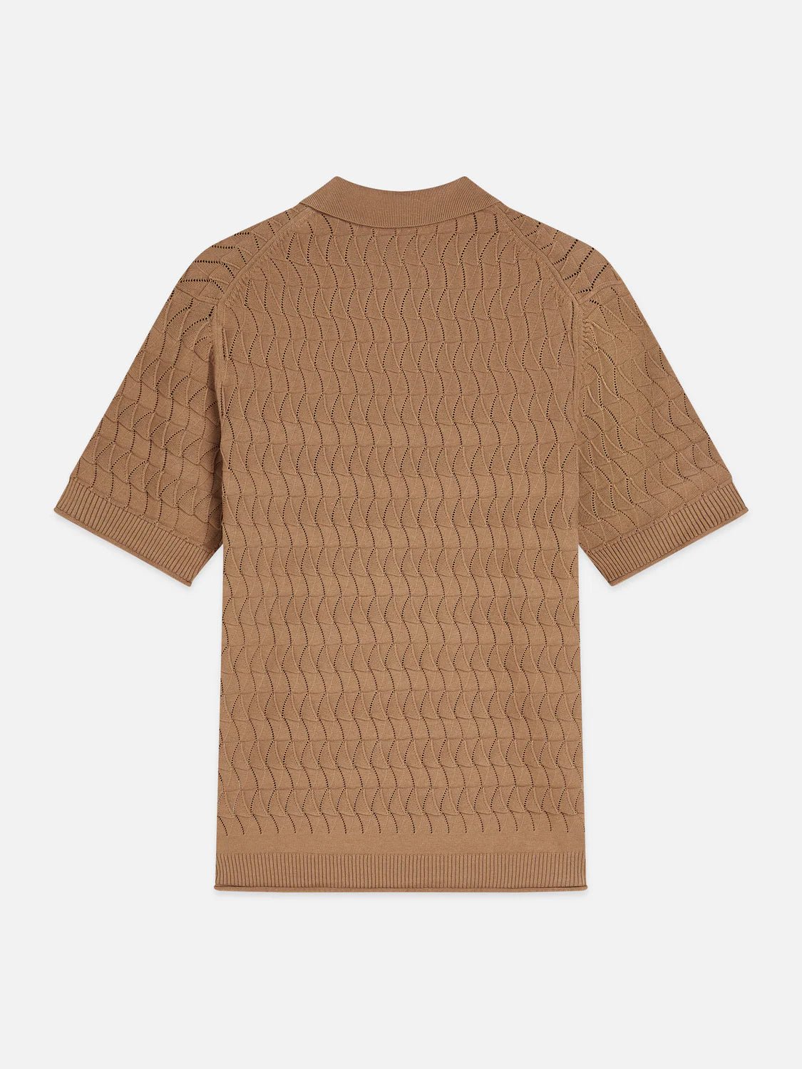 Pointelle Knitted Regular Fit Polo Scotch Soda Homme