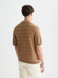 Pointelle Knitted Regular Fit Polo Scotch Soda Homme