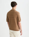 Pointelle Knitted Regular Fit Polo Men Polos Scotch Soda Homme Amphora M