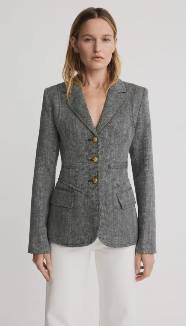 Three Button Blazer Smythe
