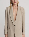 Shawl Collar Oversized Blazer Tailoring Smythe