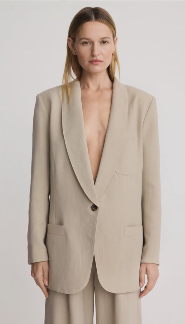 Shawl Collar Oversized Blazer Smythe