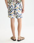 Printed Mid-Length Swim Shorts Men Shorts Scotch Soda Homme