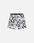 Printed Mid-Length Swim Shorts Men Shorts Scotch Soda Homme